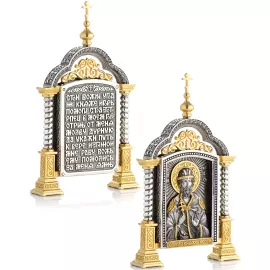 Парадная икона "Святой Игорь"